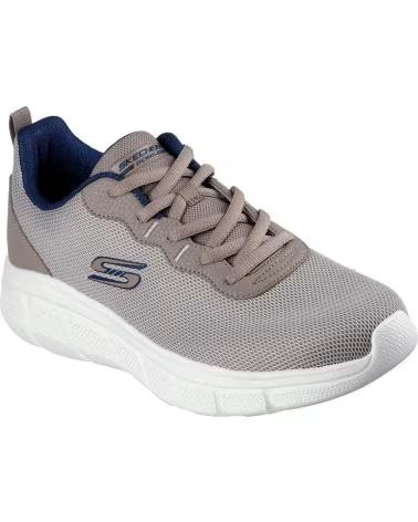 SKECHERS ICY EDGE SCARPE CASUAL UOMO GRIGIO GRIS