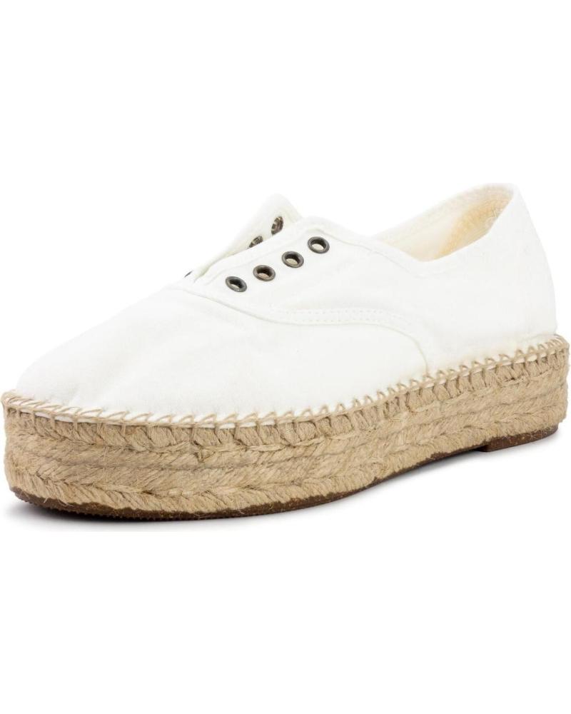 Sportivo per Donna NATURAL WORLD 687E M - 48 OLD ZEN INGLES YUTE ENZ BLANCO