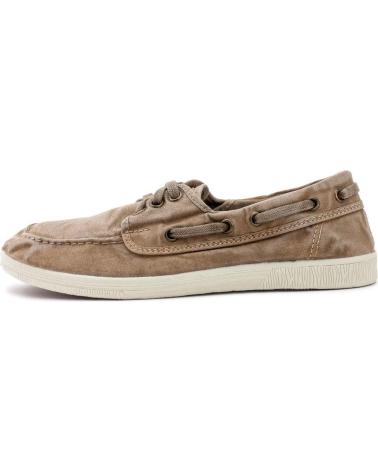 Sapato de vela de Mulher NATURAL WORLD 613E M - 48 OLD ALHELI NAUTICO MUJER BEIGE