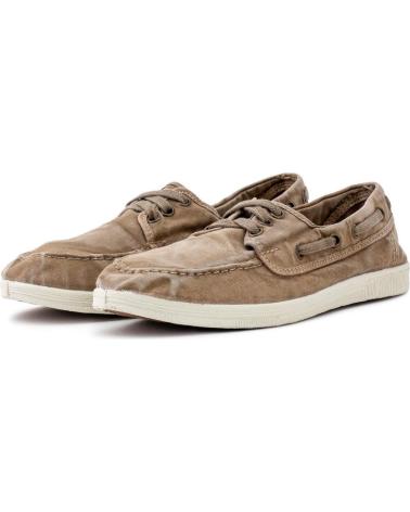 Sapato de vela de Mulher NATURAL WORLD 613E M - 48 OLD ALHELI NAUTICO MUJER BEIGE