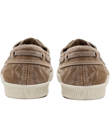 Sapato de vela de Mulher NATURAL WORLD 613E M - 48 OLD ALHELI NAUTICO MUJER BEIGE