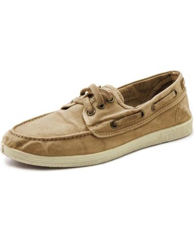 Sapato de vela de Mulher NATURAL WORLD 613E M - 48 OLD ALHELI NAUTICO MUJER BEIGE