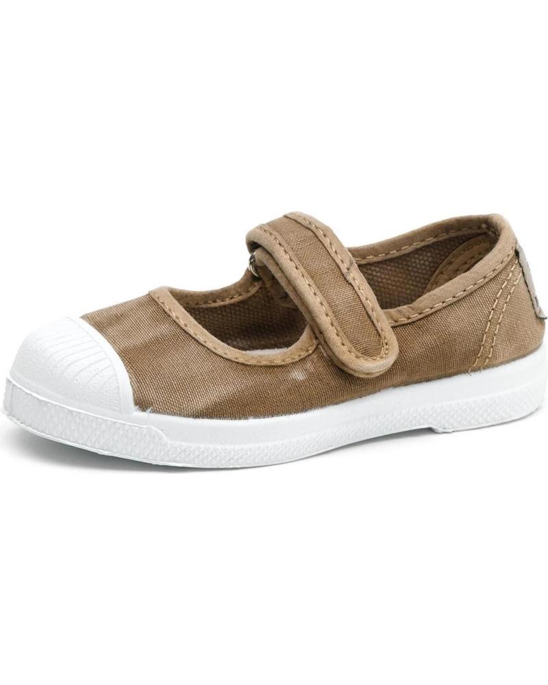 Sapatos de Menina NATURAL WORLD 476E N - 48 OLD CEBOSA MERCEDES ENZIMAT BEIGE