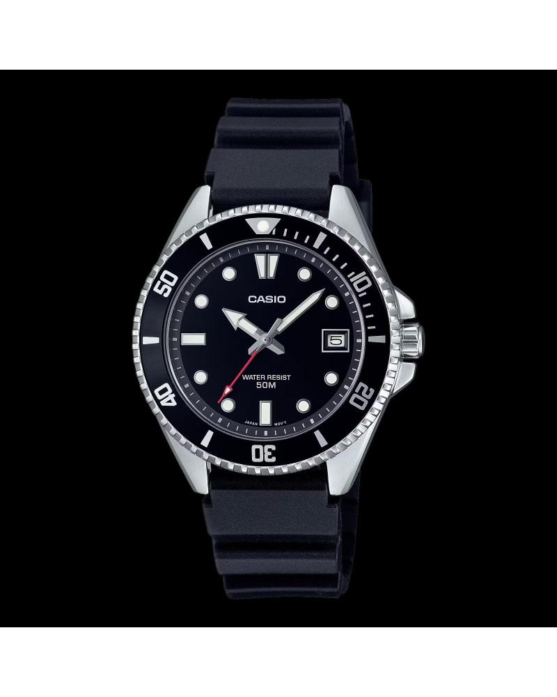 Inicio-CASIO-RELOJ CASIO MDV-10 PARA HOMBRE, NEGRO-NEGRO