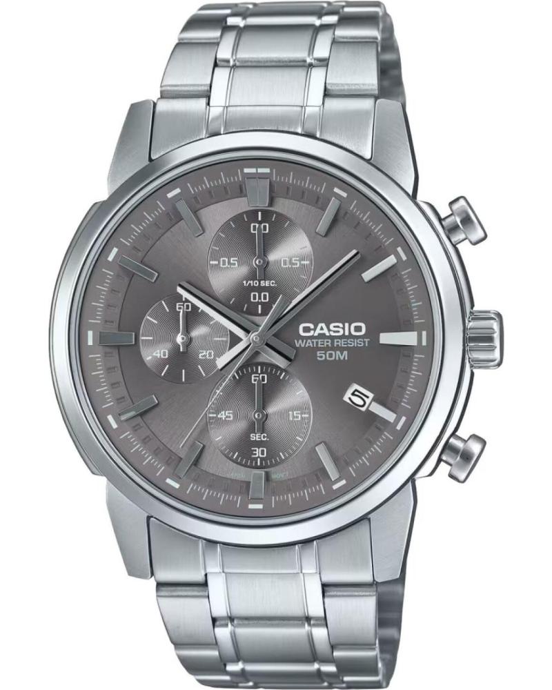 Inicio-CASIO-RELOJ CASIO MTP-E510D-8AVDF ANALÓGICO ACERO HOMBRE GRIS-GRIS
