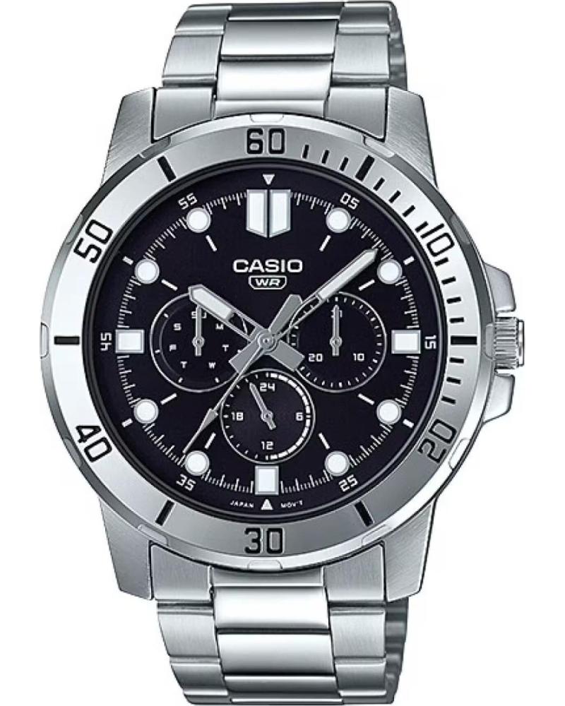 Inicio-CASIO-RELOJ CASIO MTP-VD300D-1E ANALÓGICO ACERO HOMBRE GRIS-GRIS