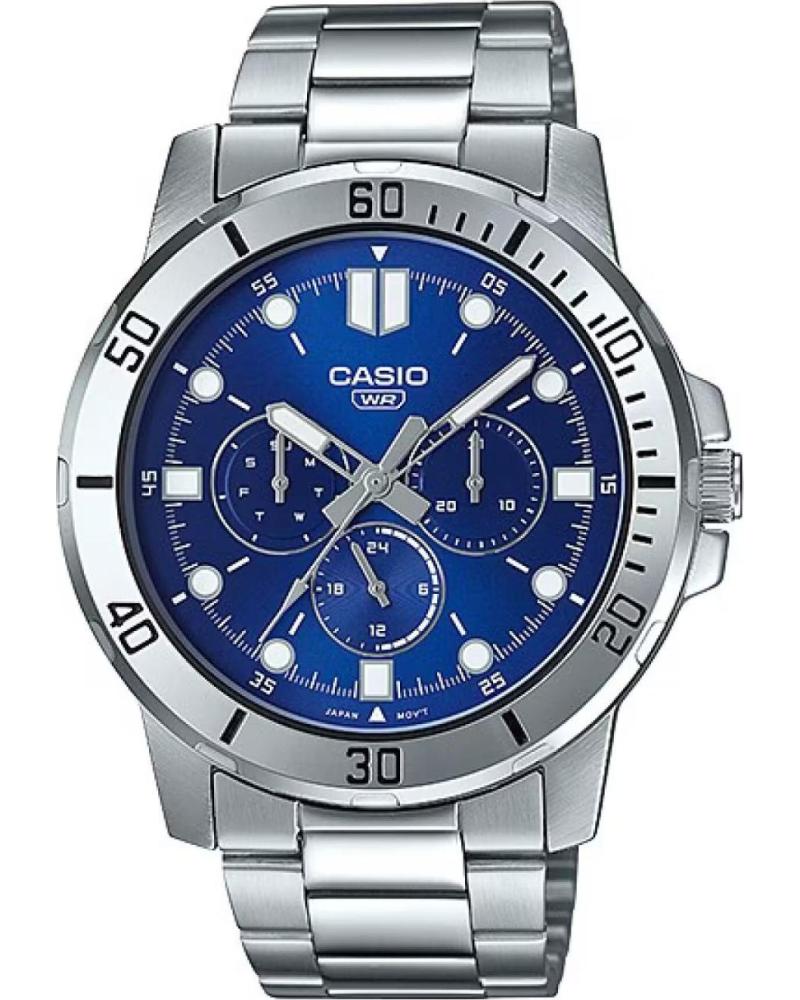 Inicio-CASIO-RELOJ CASIO MTP-VD300D-2EUDF ACERO AZUL GRIS-GRIS