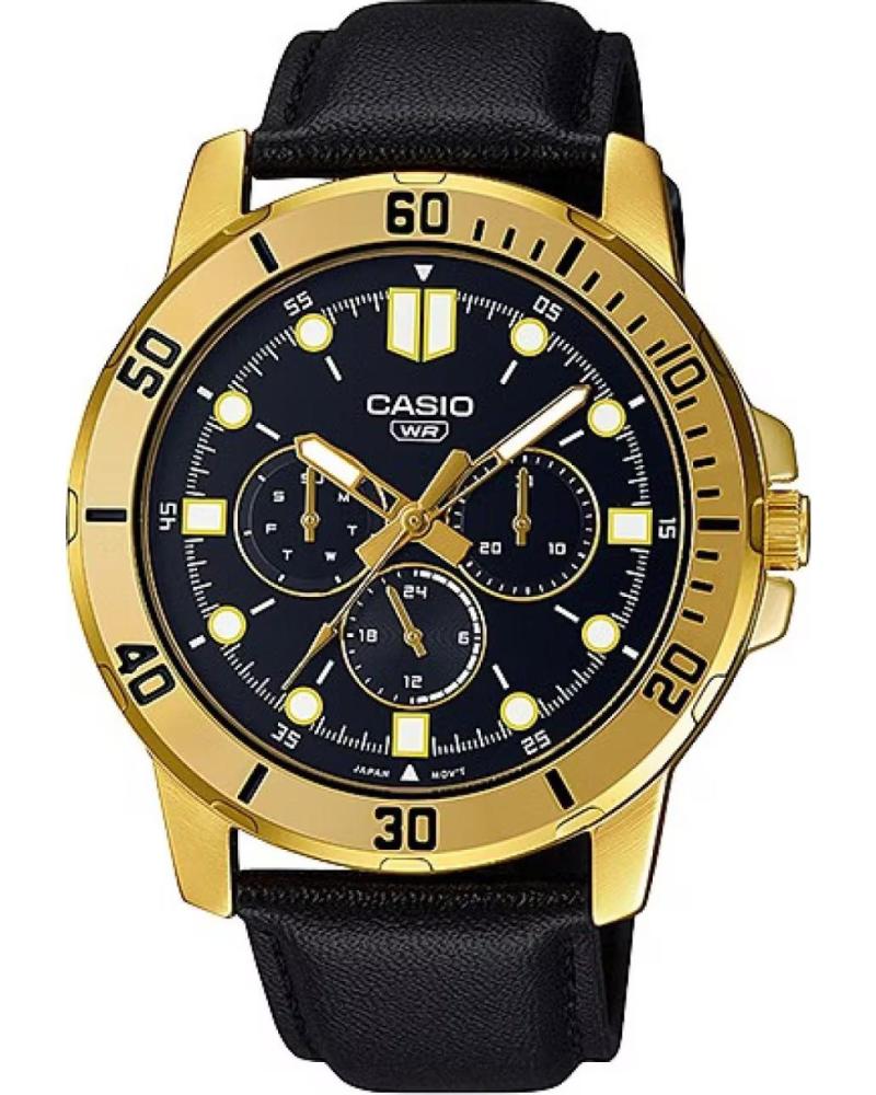 Inicio-CASIO-RELOJ CASIO MTP-VD300GL-1EUD ACERO INOXIDABLE NEGRO-NEGRO