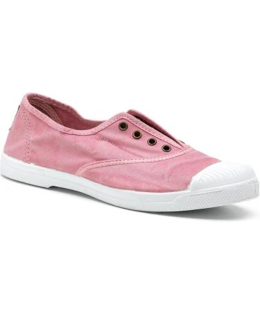 NATURAL WORLD 102E OLD LAVANDA ZAPATILLA DE MUJER CON PUNTERA DE GOMA - ROSA