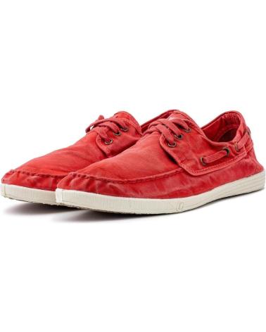 Sapatos-De-Hombre-NATURAL-WORLD-303E-H---48-OLD-ELBRUS-NAUTICO-ENZIMATI-ROJO