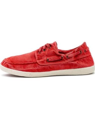 Sapatos-De-Hombre-NATURAL-WORLD-303E-H---48-OLD-ELBRUS-NAUTICO-ENZIMATI-ROJO