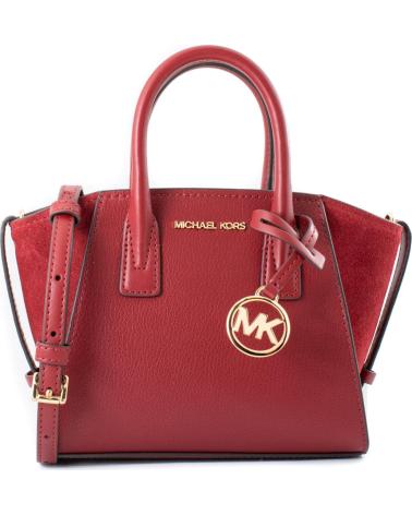 Inicio-MICHAEL-KORS-BOLSO DE MANO MICHAEL KORS VOYAGER CHERRY CUERO-
