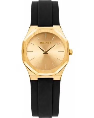 Inicio-MILLNER-RELOJ MILLNER OXFORD SPORT GOLD Ø 36 MM CORREA NEGRA-NEGRO