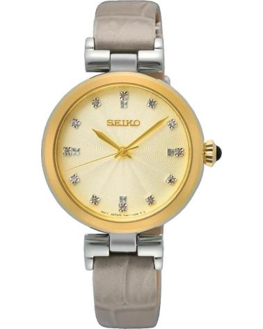 Inicio-SEIKO-RELOJ SEIKO MUJER SRZ546P1 ACERO INOXIDABLE 30MM GRIS-GRIS