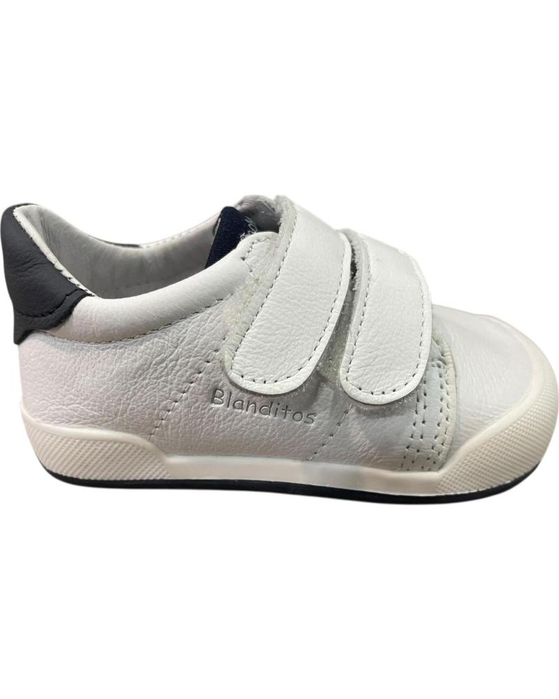 BLANDITOS DEPORTIVA BLANCO--MARINO BY CRIOS MODELO LONDRES AZUL