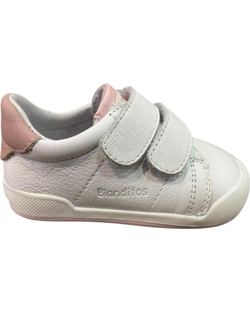 BLANDITOS DEPORTIVA BLANCO-- BY CRIOS MODELO LONDRES ROSA