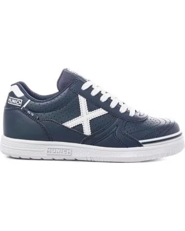 MUNICH ZAPATILLAS 1511452 EN AZUL PARA NINOS UNISEX AZUL BLANCO