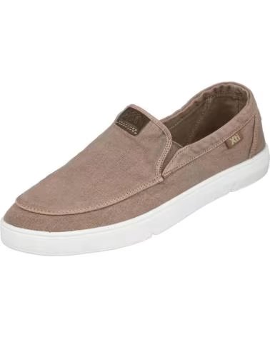 XTI 145740 MEN'S TAUPE CANVAS LOAFERS TAUPE