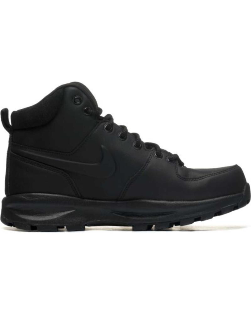 BOTAS NIKE MANOA LEATHER HOMBRE NEGRO BLACK
