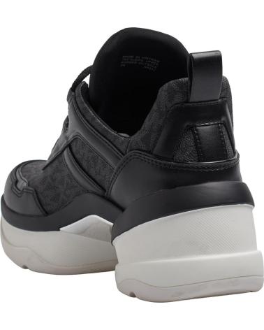 MICHAEL KORS OLYMPIA TRAINER ZAPATILLAS MUJER 49F5RMFS2B NEGRO NEGRO