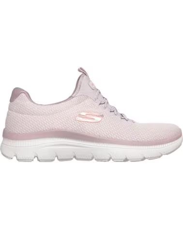 SKECHERS SNEAKERS MUJER SUMMITS PLUS MALVA MORADO
