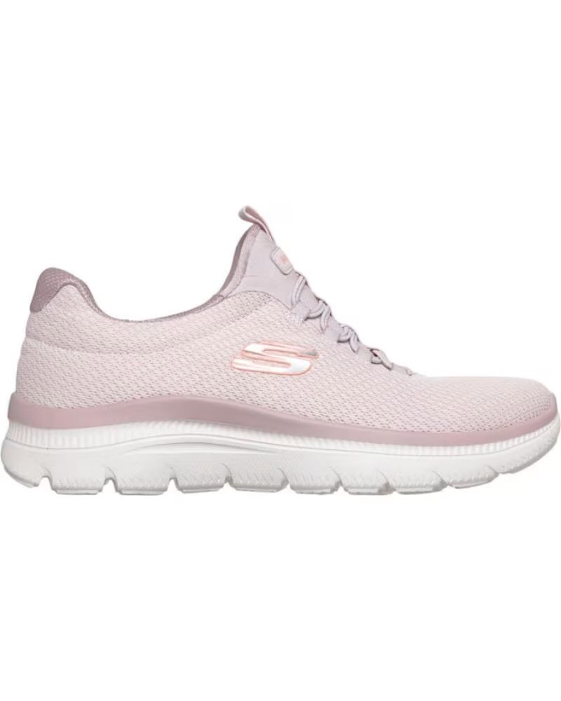 SKECHERS SNEAKERS MUJER SUMMITS PLUS MALVA MORADO