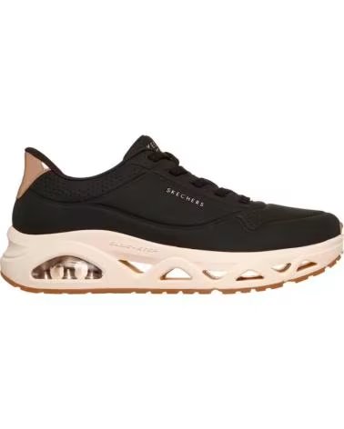 SKECHERS ZAPATILLAS MUJER MODELO UNO GLIDE STEP GLIDE ON AIR COLOR NE BLK