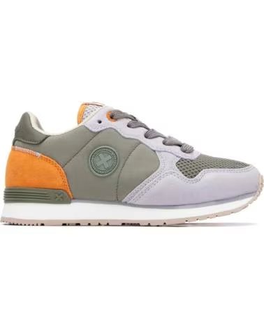 XTI TÊNIS CASUAL MASCULINO MODELO 153023 KAKI KAKI