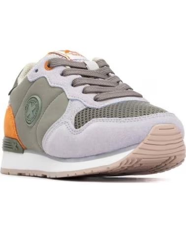 XTI ZAPATILLA CASUAL HOMBRE MODELO 153023 KAKI KAKI
