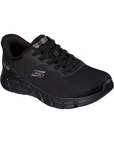 SKECHERS Zapatillas 117324-Bbk en negro para mujer BLACK MESH