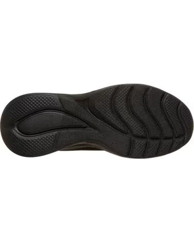 SKECHERS 117679-BBK CASUAL WOMEN´S SHOES BLACK KNIT NEGRO