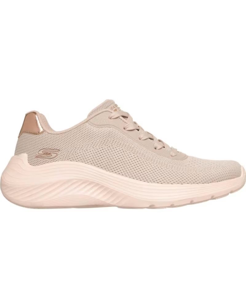 SNEAKERS SKECHERS 117679-OFWT IN MAGLIA BEIGE