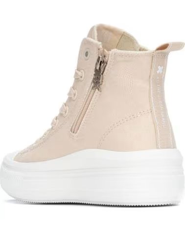 BASKETS XTI 153056 HAUTES FEMME BEIGE BEIGE
