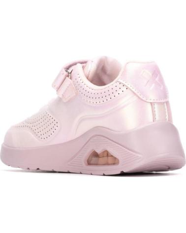 XTI ZAPATILLA CASUAL INFANTIL MODELO 153131 CON VELCRO NUDE