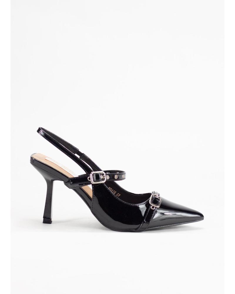 Inicio-KESLEM-ZAPATOS DE SALÓN KESLEM MBA16 DESTALONADOS NEGRO-NEGRO