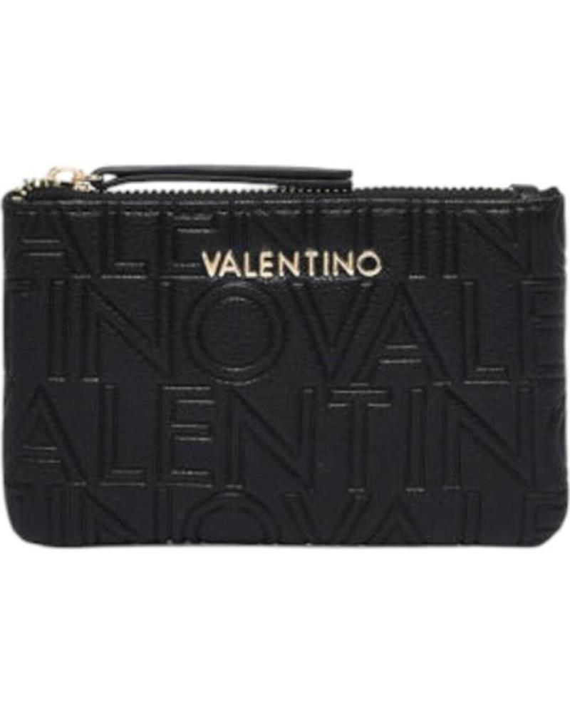 Inicio-VALENTINO-BAGS-NECESER VALENTINO BAGS CON LOGO TEXTURIZADO NEGRO-NEGRO