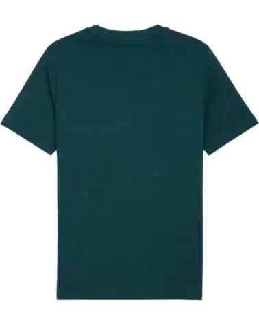 TRIBAL CAMISETA DE MANGA CORTA 072-8328 EN NEGRO PARA HOMBRE VERDE