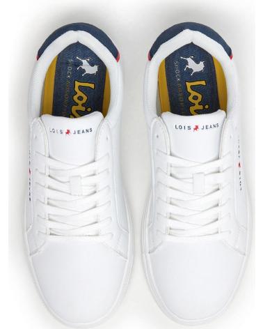 Inicio-LOIS-JEANS-ZAPATILLAS LOIS JEANS CASUAL 64546 HOMBRE-BLANCO