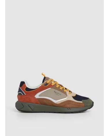 PEPE JEANS SNEAKER PMS600002 OUTDOOR HERREN 865 MUD BROWN VARIOS COLORES