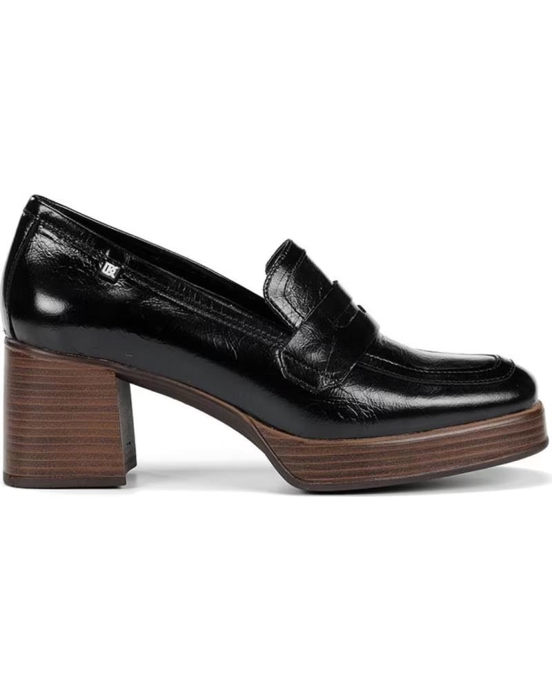 DORKING MOCASSINS DE SALTO FEMININO MODELO D9334 NEGRO