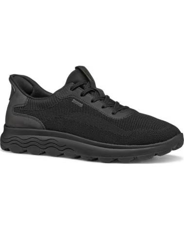 GEOX ZAPATILLAS 121-U55MPA-C9999 EN PARA HOMBRE NEGRO