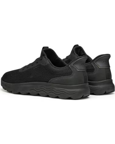 GEOX ZAPATILLAS 121-U55MPA-C9999 EN PARA HOMBRE NEGRO