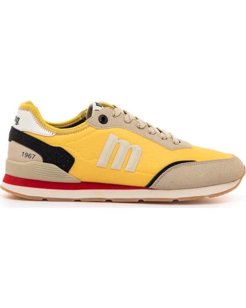 MTNG ZAPATOS ZAPATOS HOMBRE ZAPATILLAS BAJAS MODELO JOGGO COLOR B BEIGE
