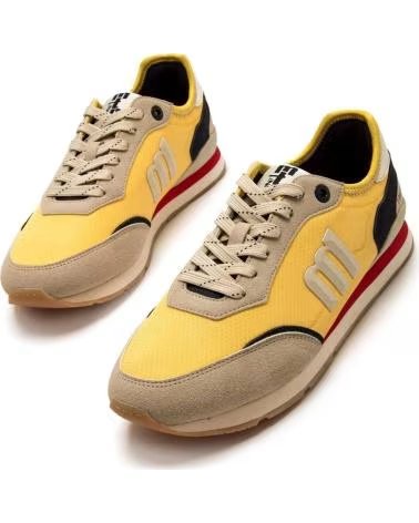 MTNG ZAPATOS ZAPATOS HOMBRE ZAPATILLAS BAJAS MODELO JOGGO COLOR B BEIGE