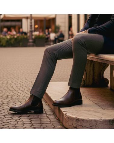 Inicio-DUCA-DI-MORRONE-BOTAS CHELSEA DUCA DI MORRONE FERDINANDO-VIT HOMBRE MARRÓN-BROWN