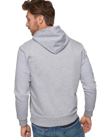 MOLETOM COM CAPUZ E LOGO JACK & JONES MASCULINO GRIS