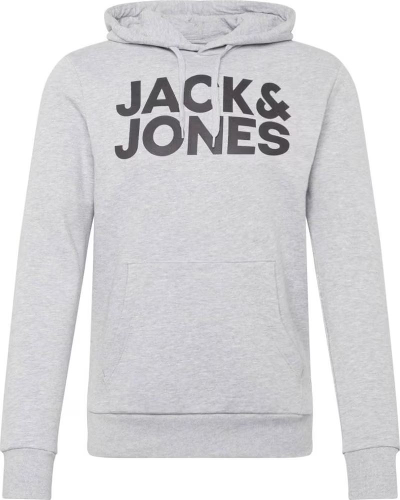 JACK AND JONES SUDADERA CON CAPUCHA JACKJONES 12152840 EN VERDE PARA HOMBRE GRIS