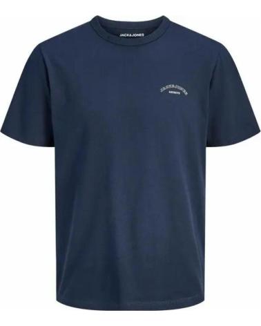 Inizio-JACK-AND-JONES-CAMISETA-JJCOLLEGE-LOGO-TEE-NAVY-AZUL