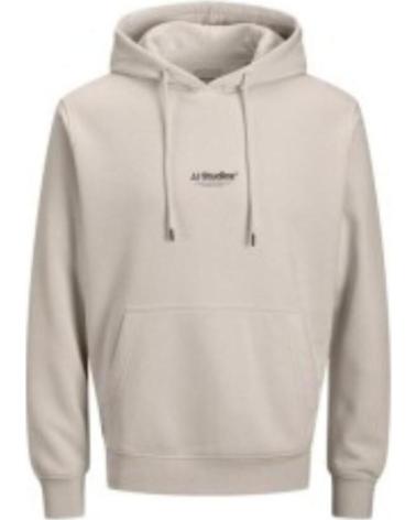 Home-JACK-AND-JONES-SUDADERA-CON-CAPUCHA-ESTAMPADA-JACK-JONES-PARA-HOMBRE-MOONBE-BEIGE