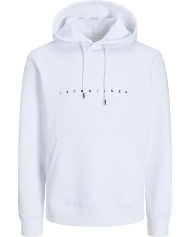 Inicio-JACK-AND-JONES-SUDADERA-JJSTAR-SWEAT-HOOD-WHITE-BLANCO